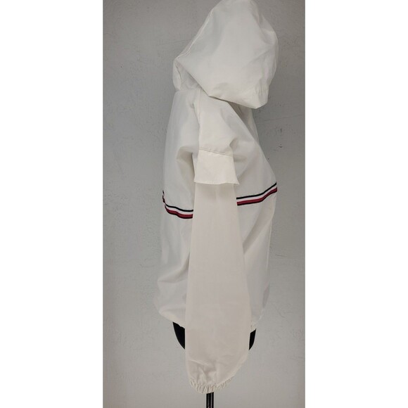 Clean Girl Soft Girl White Windbreaker Coat Jacket | Tommy Hilfiger Girls 12/14 - Picture 6 of 8
